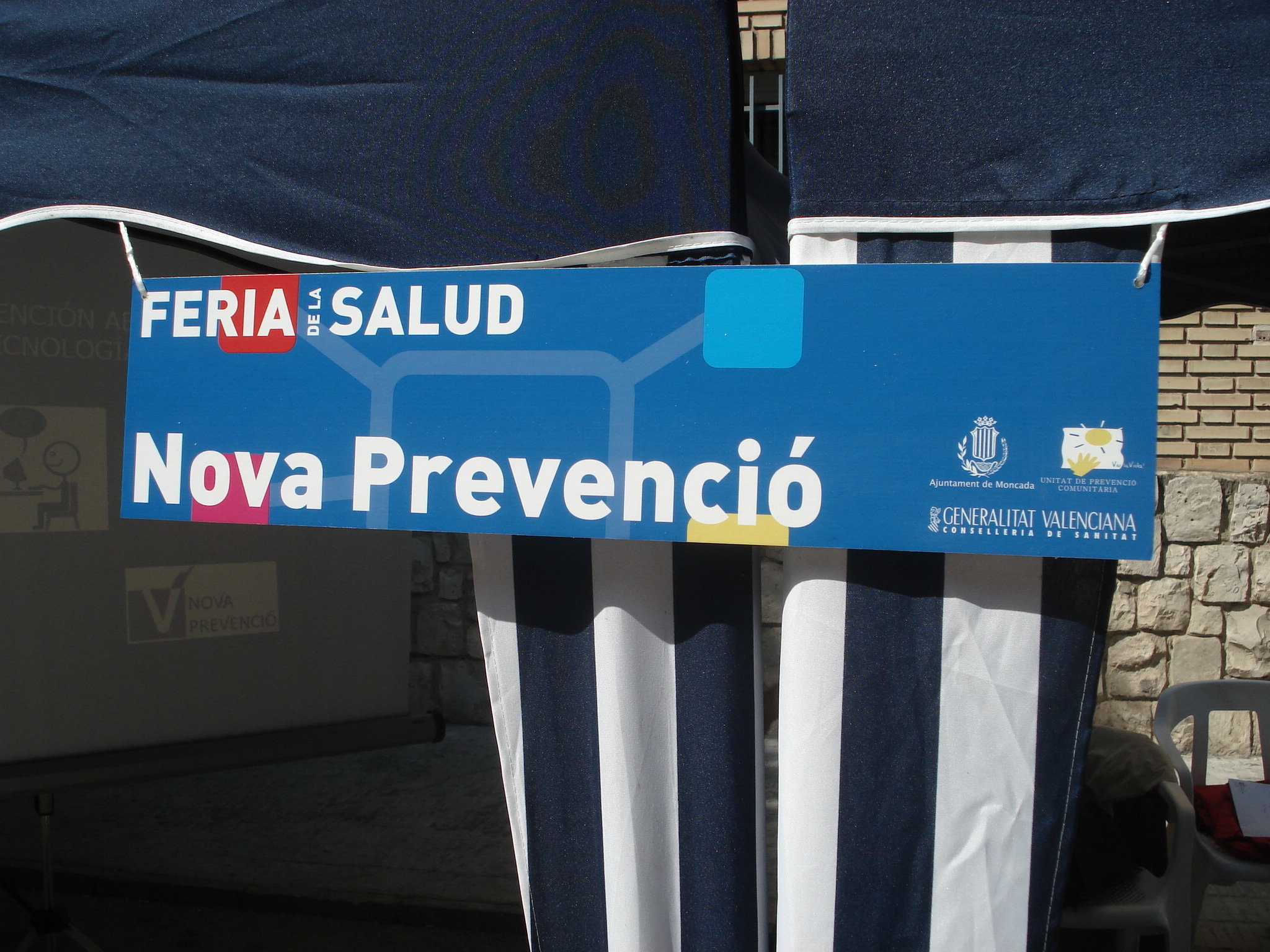 Cartel feria de la salud